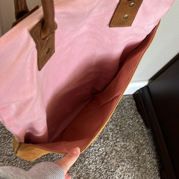 Fat Felt The TALL TOTE in DESERT - Picture 6 of 9